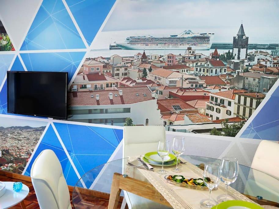 Funchal Downtown 5Min Marina + 2 Bedroom + Parking Экстерьер фото