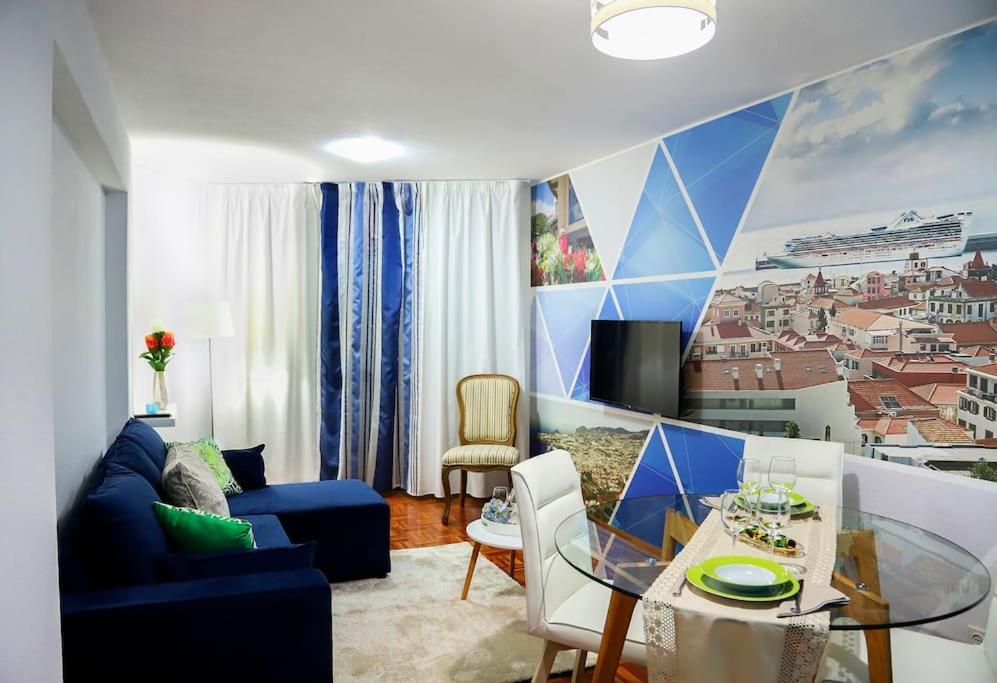 Funchal Downtown 5Min Marina + 2 Bedroom + Parking Экстерьер фото